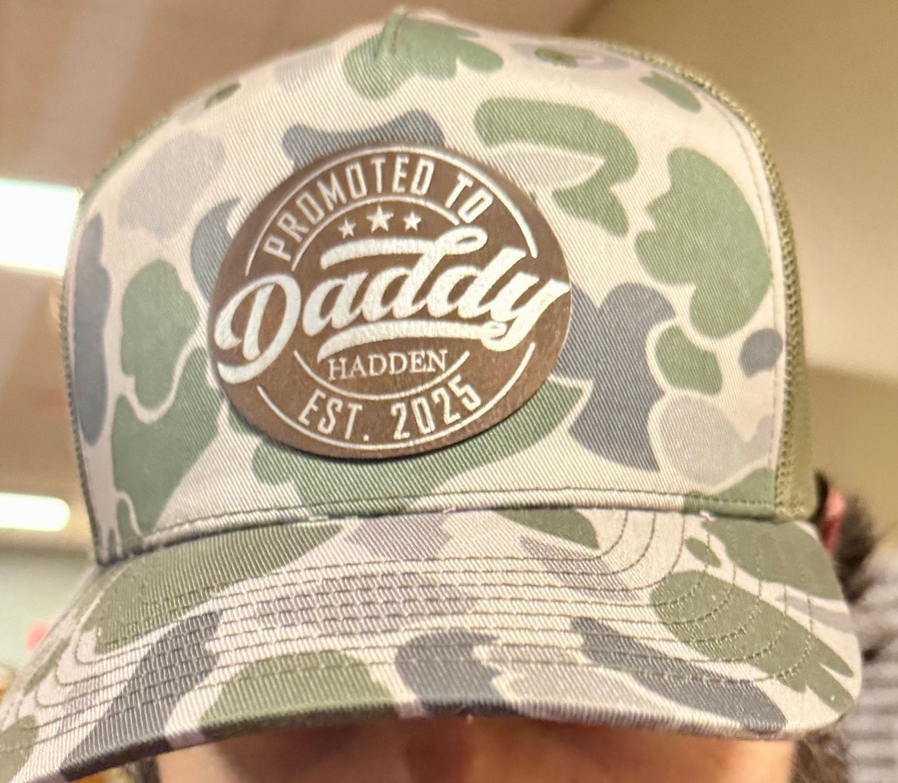 Promoted to Daddy Hat